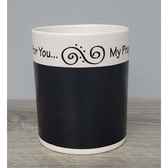 Living Grace Religious My Prayer For You Ceramic Write On Chalkboard Coffee Mug - Picture 2 of 8